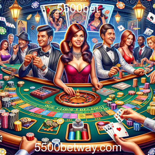 A Emoção dos Jogos Ao Vivo na 5500bet